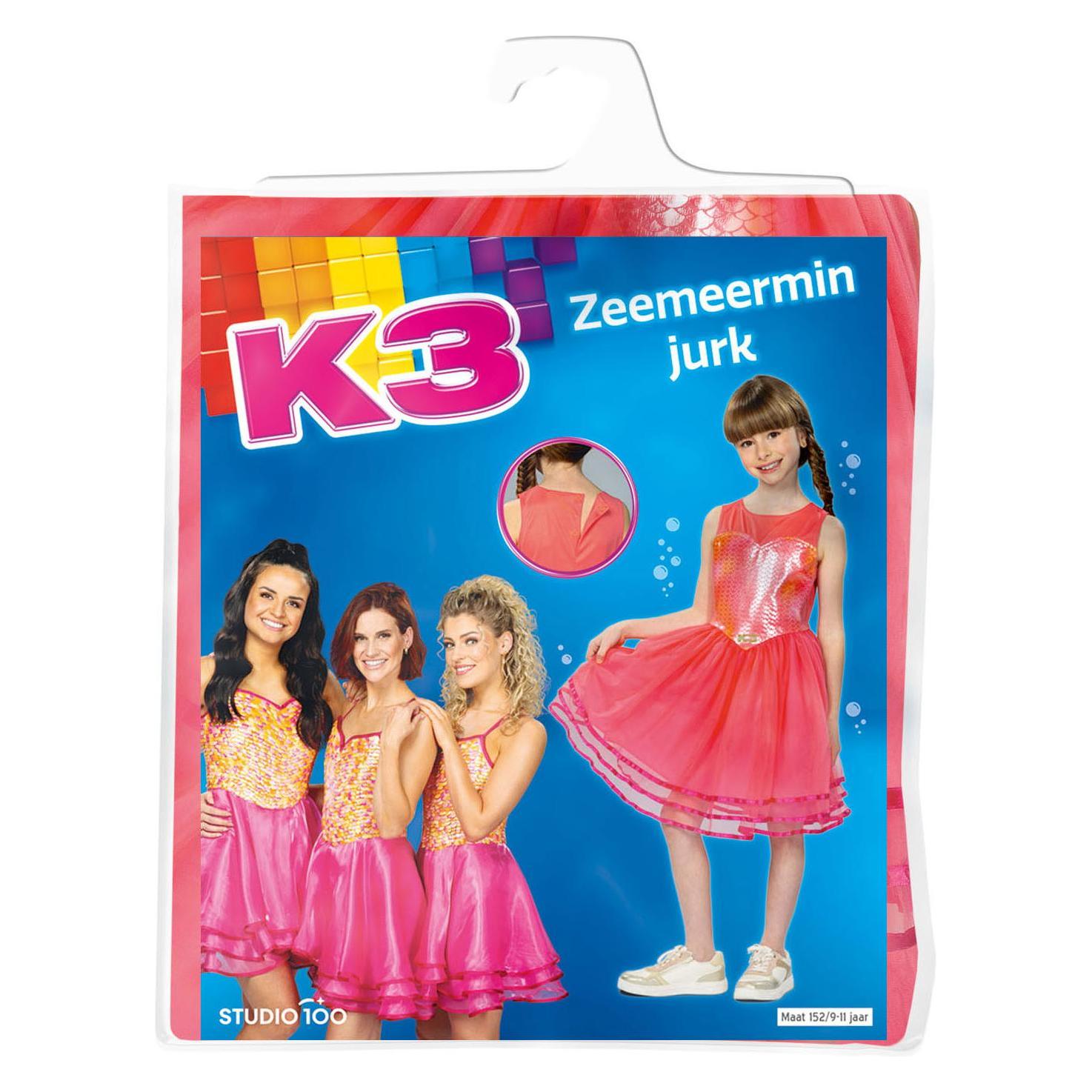Studio 100 K3 Fancy Dress - Meerjungfrauenkleid, 9-11 Jahre (158) (49639772)