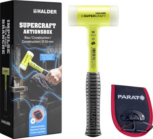 Halder SUPERCRAFT Aktionsbox BAU 3377s001 Schonhammer rückschlagsfrei 1St.