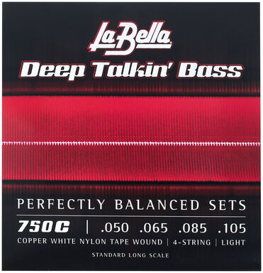 La Bella 750C Copper White Nylon Tape