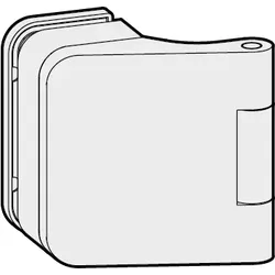 Glastürband OBJEKT OLIS mit Hülse, bis 45 mm Falztiefe