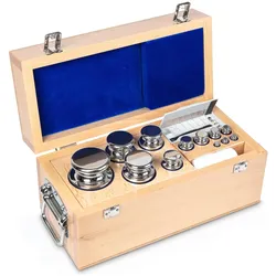 Kern, Feinwaage, F1 Gewichtsatz. 1 g - 10 kg / Edelstahl. im Hol