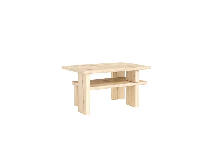 Couchtisch KARUP DESIGN Japan Kaffeetisch kompakt, stilvoll, funktional, Made in Europe , beige (raw, raw, raw), B:68cm H:36cm T:45cm, Tische, Couchtisch, vielseitig einsetzbar, aus massivem FSC-zertifiziertes Massivholz