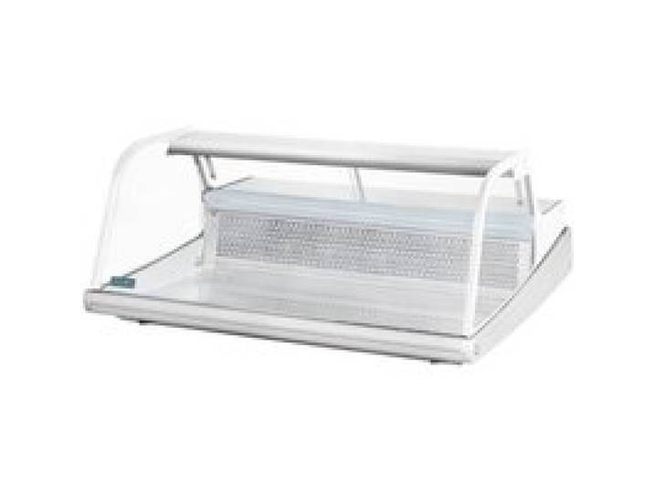 Vitrine réfrigérée de comptoir à poisson Polar Série G 225L