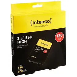 INTENSO 2,5" 120GB SSD SATA3 High Performance