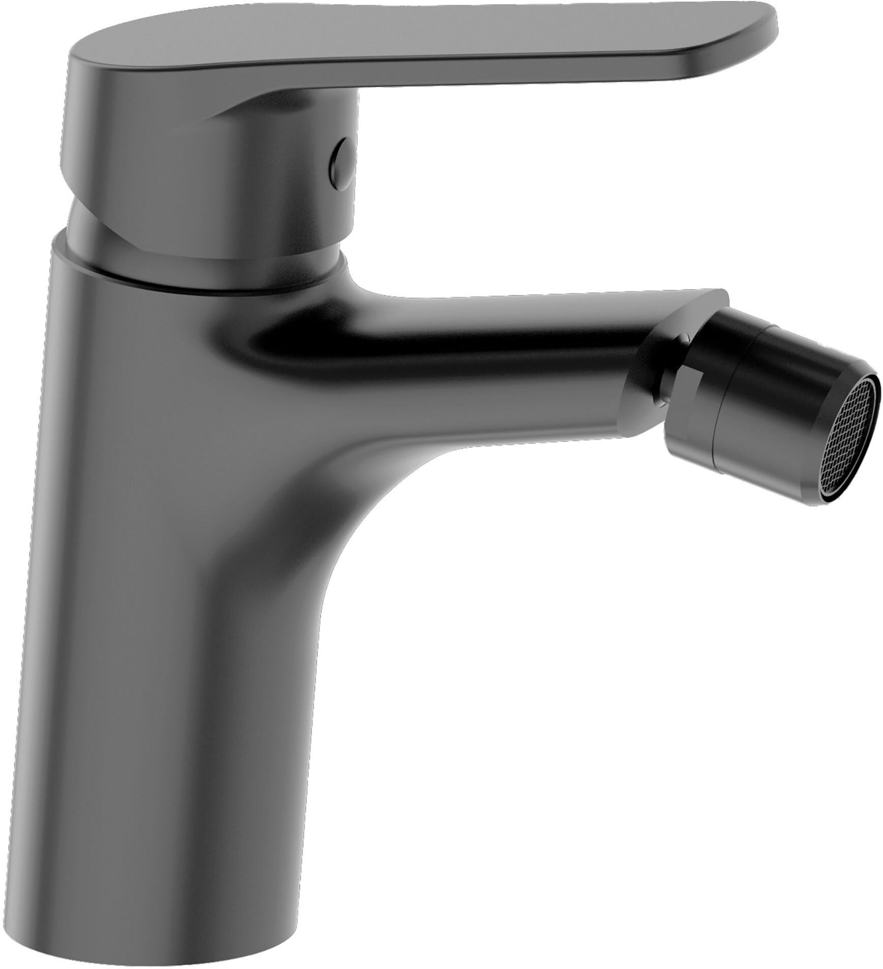 Essebagno MISCELATORE BIDET  FULL GUN METAL CARTUCCIA Ø 25 mm