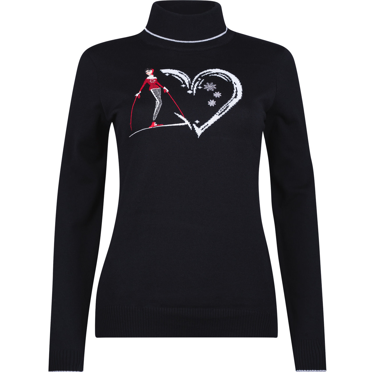 Newland Damen Pullover REINE BLANCHE black/white - S