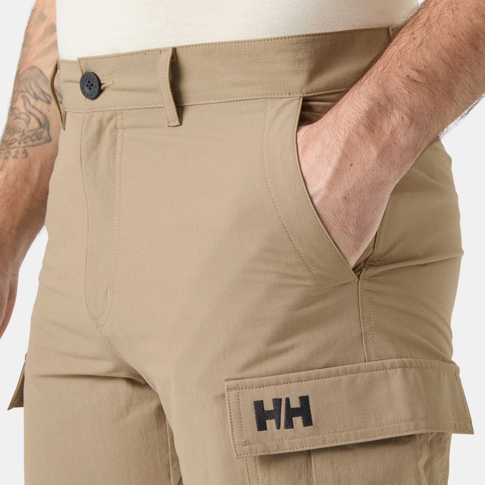 Helly Hansen Men's Quick-dry Cargo Trousers - Brown - 28