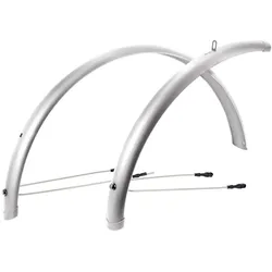 CONTEC Schutzblech-Set Splash Protect 26 Zoll silber