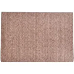 Sansibar Handwebteppich List UNI beige 170 x 240 cm