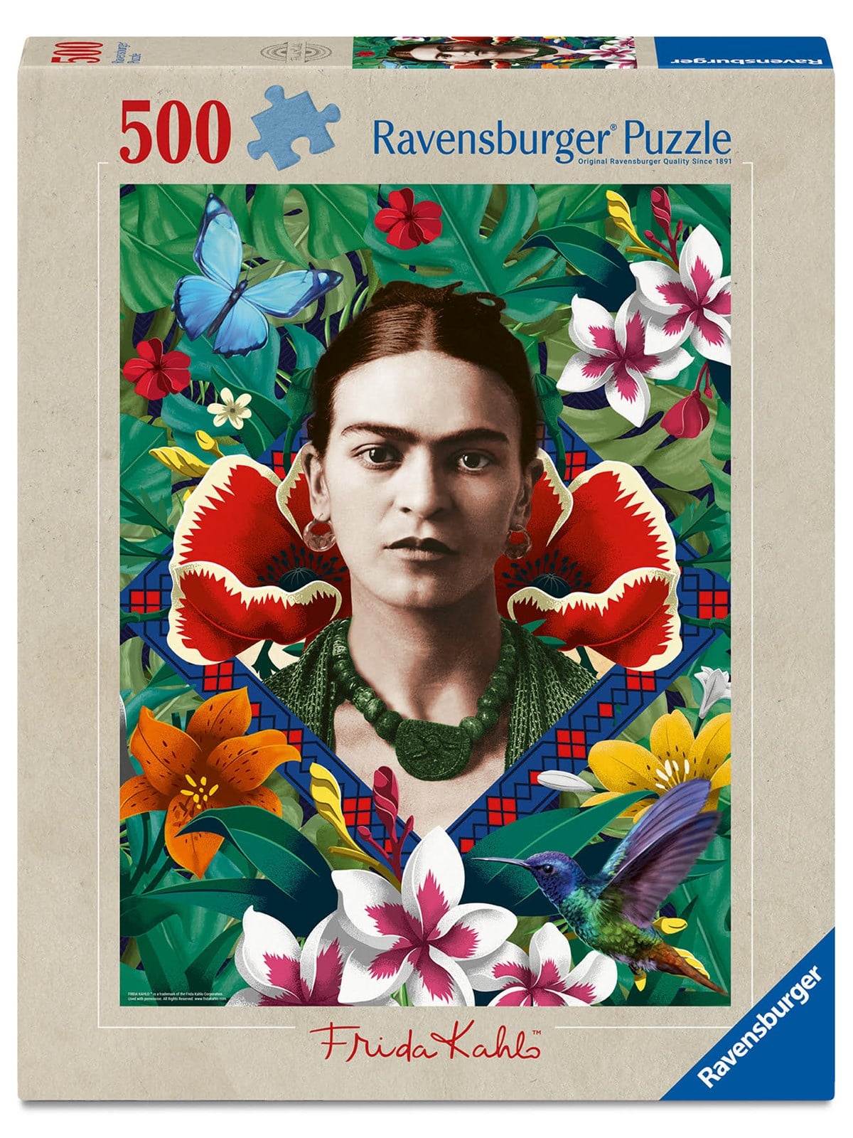 Ravensburger Frida Kahlo: Blühende Fantasie 500p