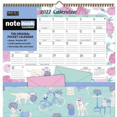 Pawsome Pets 2027 Note Nook Calendar