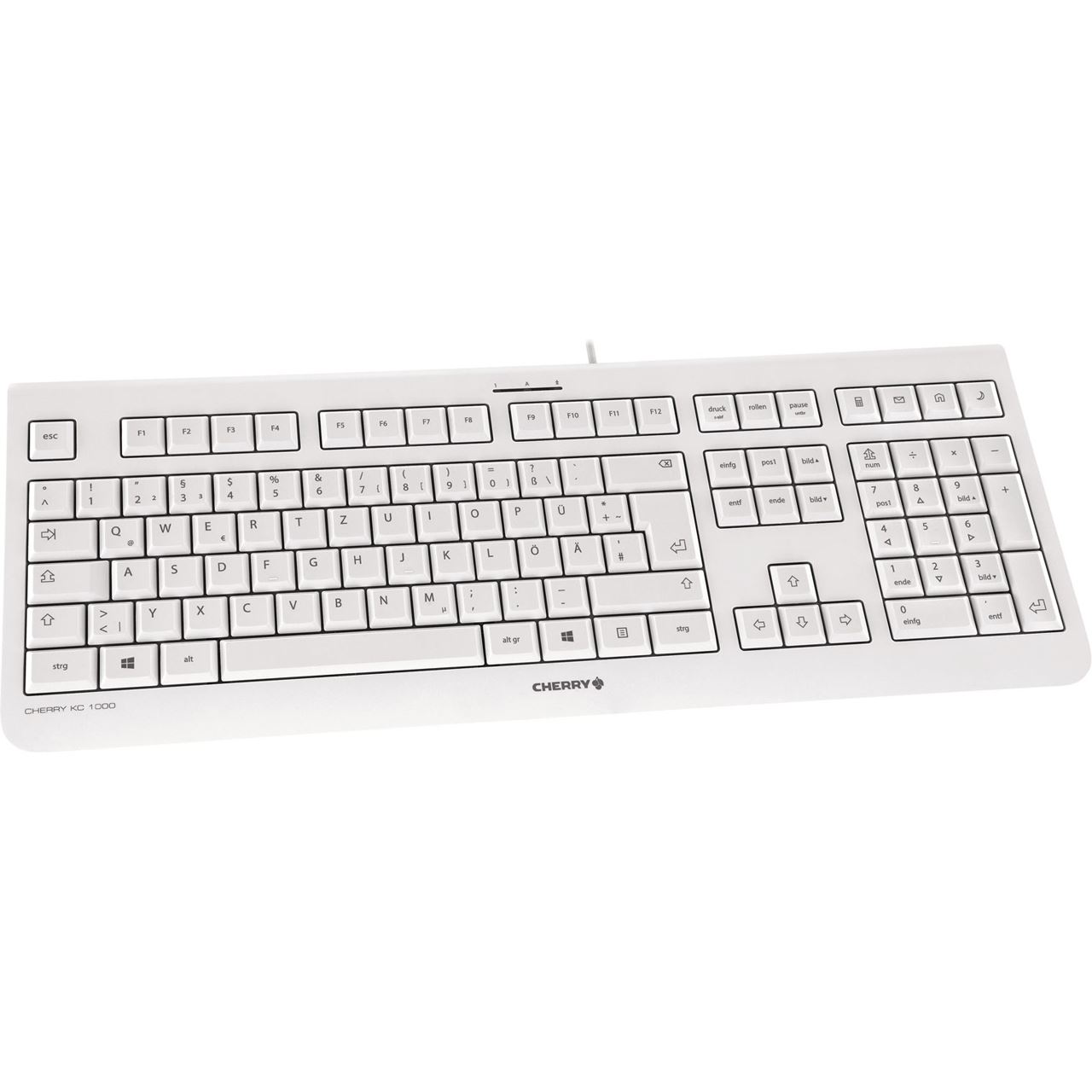 CHERRY KC 1000 USB Belgisch schwarz (kabelgebunden)