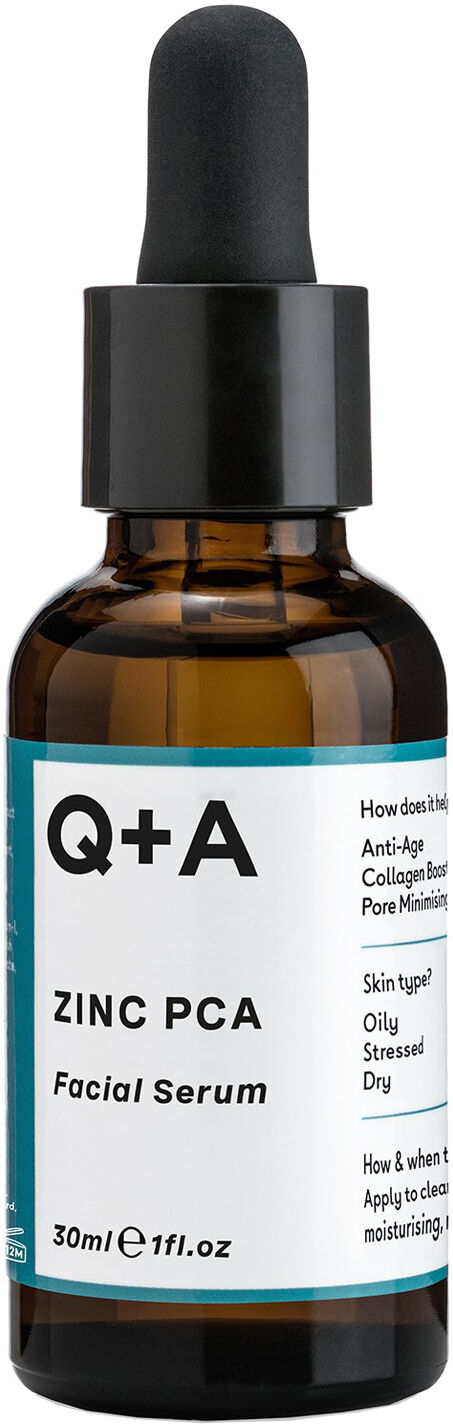 Q+A Zinc Pca Facial Serum 30ml