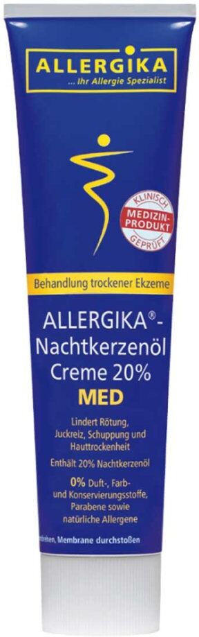 Allergika Nachtkerzenöl Creme 20% Med 100ml