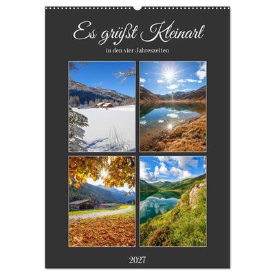 Es grüßt Kleinarl (Wandkalender 2027 DIN A2 hoch), CALVENDO Monatskalender