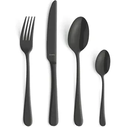 Amefa Austin Vintage Bestekset - 24-delig - 6 Persoons - Zwart, Besteck, Schwarz
