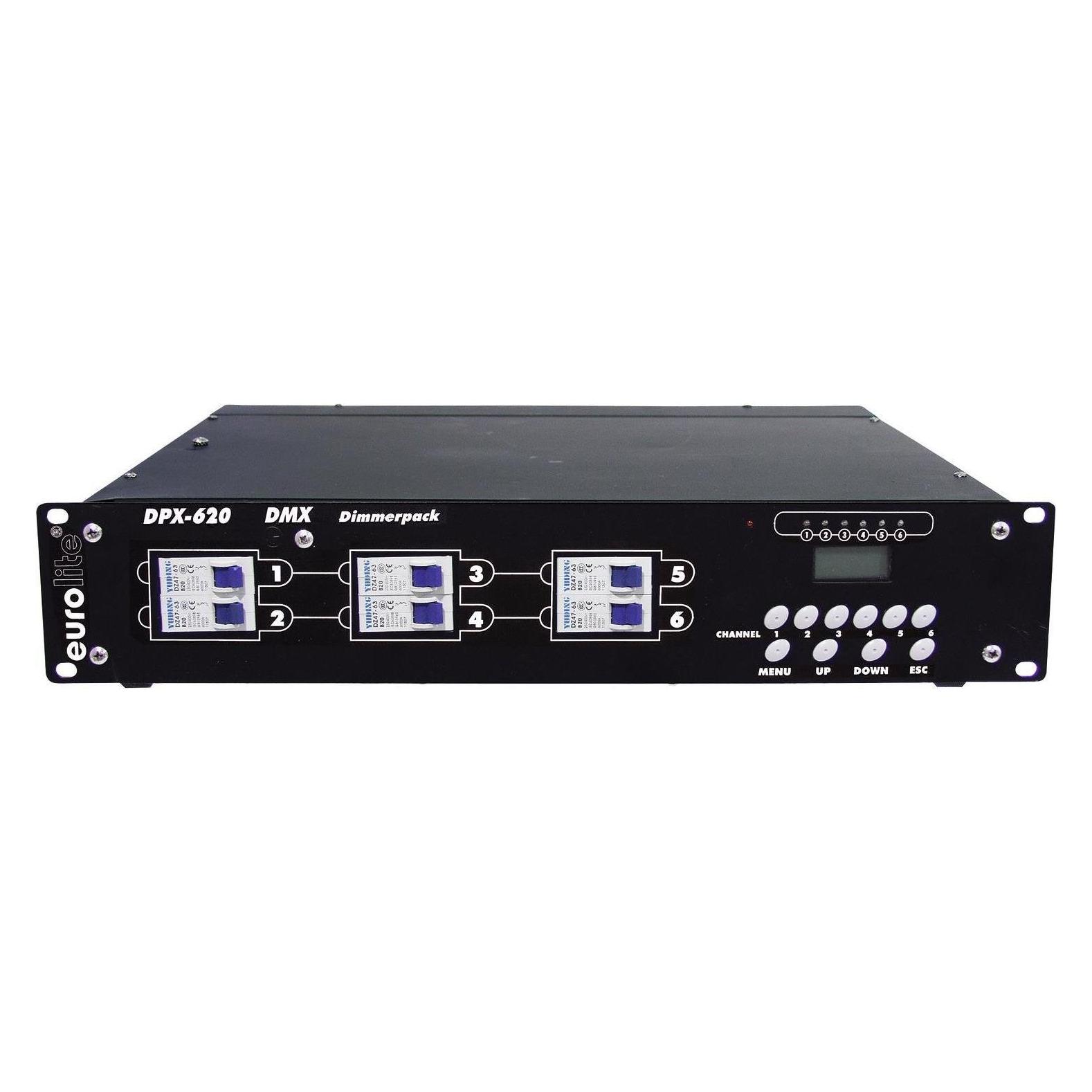 Eurolite DPX-620 DMX Dimmer 6-Kanal (70064130)