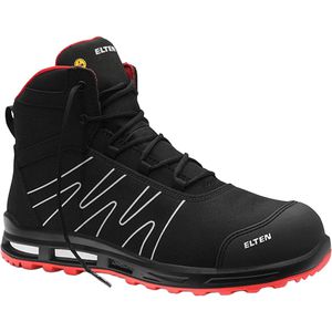 ELTEN Sicherheitsschuhe Enno XXT Pro Mid, ESD, S3S, Stiefel, Kunststoffkappe, Mikrofaser & Textil, Gr. 41