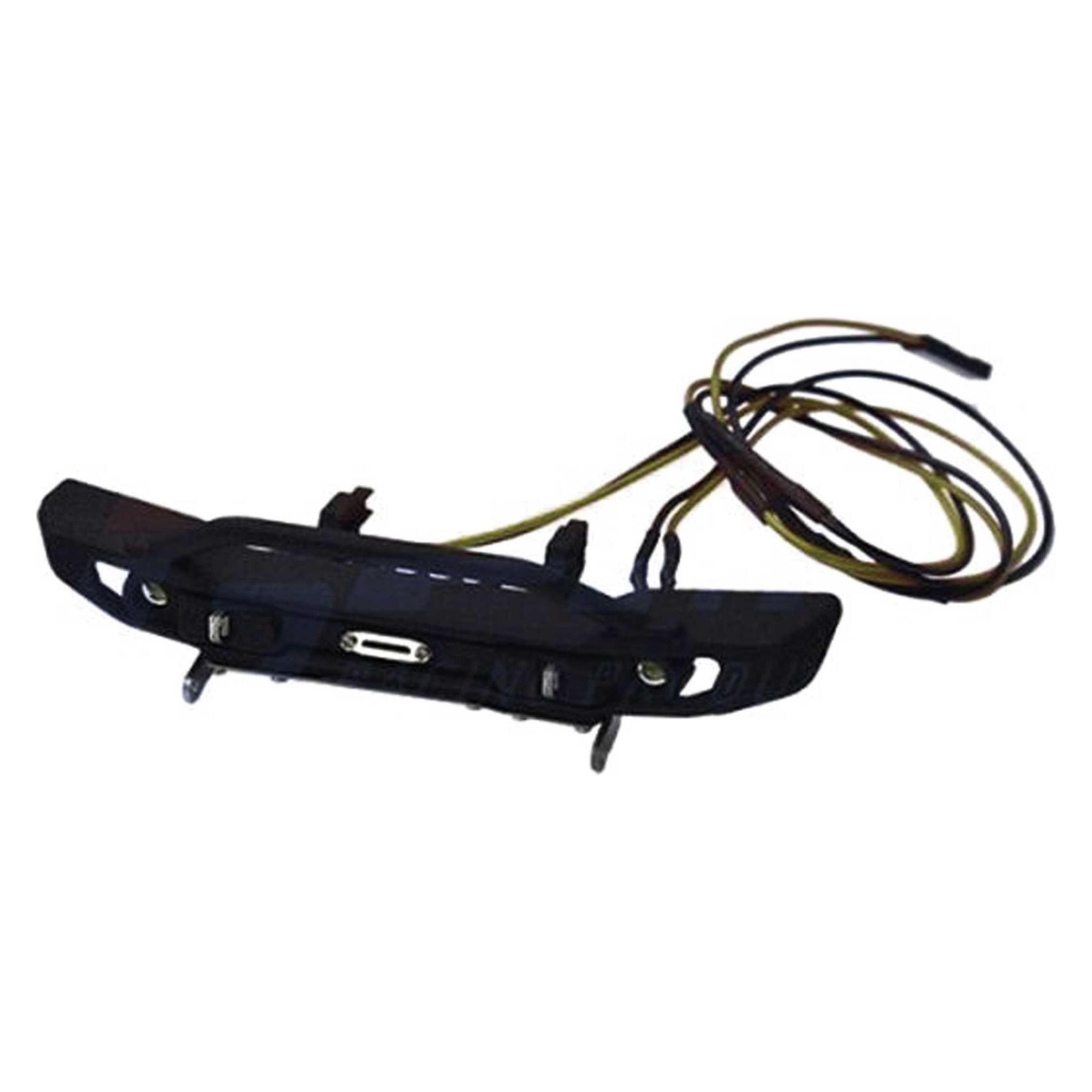 GPM Bumper Nylon Vorne Schwarz Mit Beleuchtung Trx-4m (GPMTRX4MZSP1222BK)