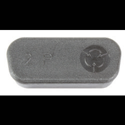 HARTING 09670500612 09 67 050 0612 Abdeckkappe Schwarz 1 St.