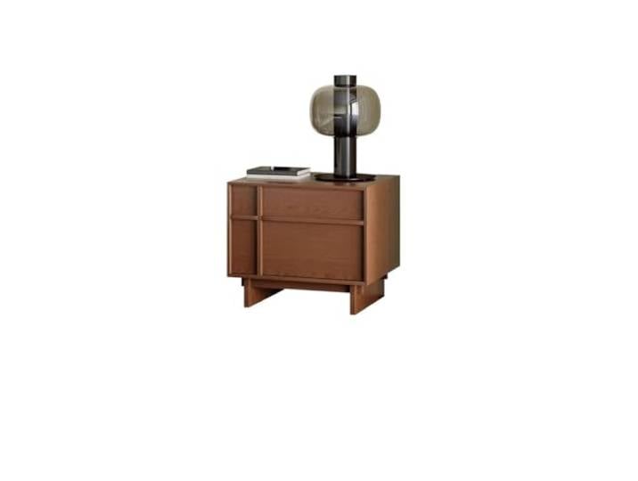 YCCHAH Bett mit Stauraum Nachttisch, Modern, Minimalistisch, Schlafzimmer, Zuhause, Massivholz, Aufbewahrungsschrank Desktop
