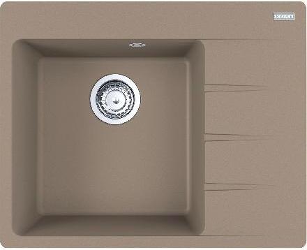 Franke Centro - Fragranit-Spüllbecken CNG 611-62 TL/2, 620x500 mm, Kaschmir 114.0637.501