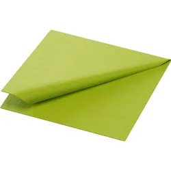 Duni Tissue-Serviette 24 x 24 cm Kiwi 3-lagig, 250 Stk