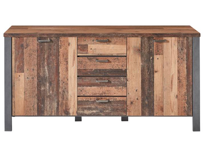 Innostyle Cardiff Sideboard Holzwerkstoff Used Style Optik Dark