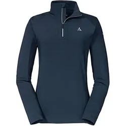 SCHÖFFEL Damen Rolli Longsleeve Fiss L, Größe 44 in Blau Blau