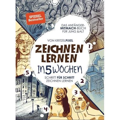Zeichnen lernen in 5 Wochen, Taschenbuch von KritzelPixel, Yuna, 978-3-517-30308-6