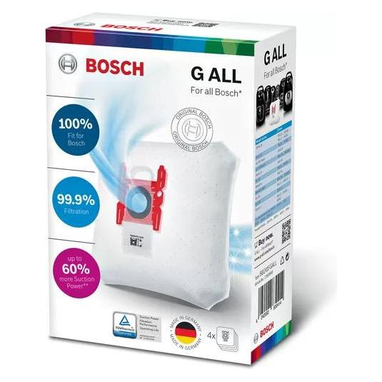 Bosch Hausgeräte 00577549 Typ G All Plus PowerProtect SMS Staubsaugerbeutel und Filter-Set (5x) (00577549)