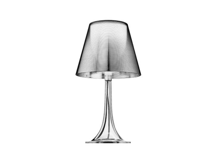 Flos Miss K Tischleuchte Silver-transparent Fuß