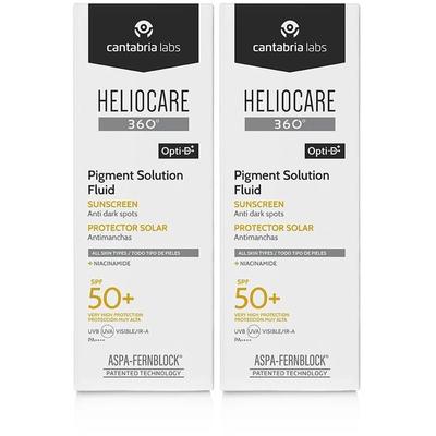 Heliocare 360° Pigment Solution Fluid SPF 50+ 2x 2x50 ml Gel