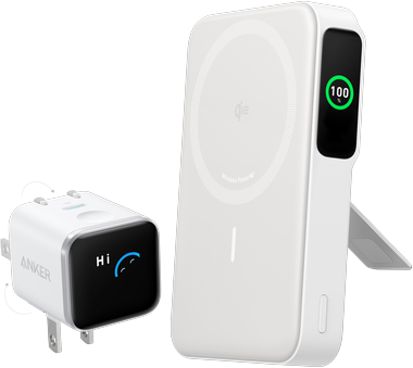 Bundle kit: Anker MagGo Power Bank (10K) and Anker Nano Charger (45W, Smart Display, 180Â° Foldable)