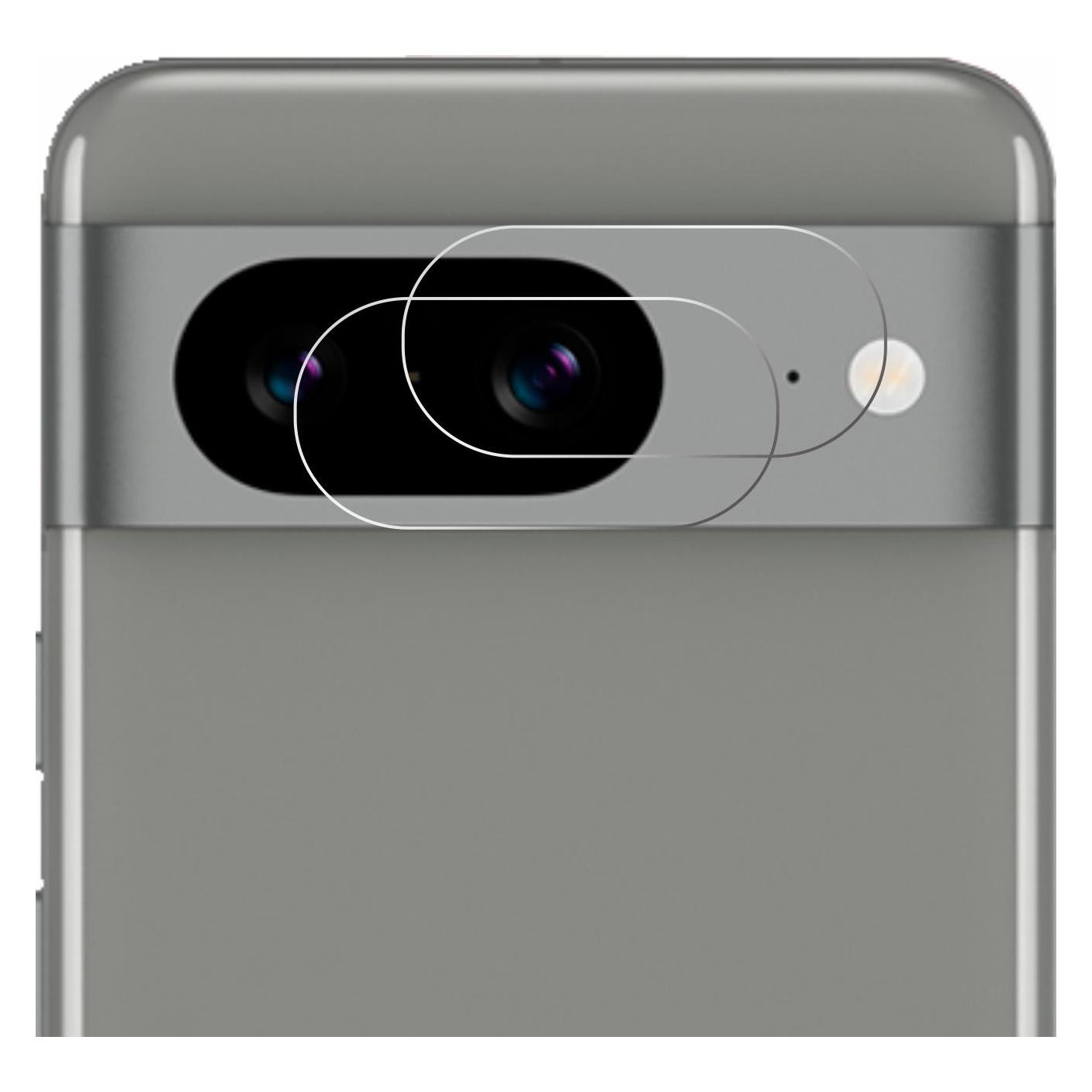 ScreenLeaf Schutzfolie für Google Pixel 8 (NUR Kameraschutz) Displayschutz Display Schutz Folie Klar (Google Pixel 8) (6151216)