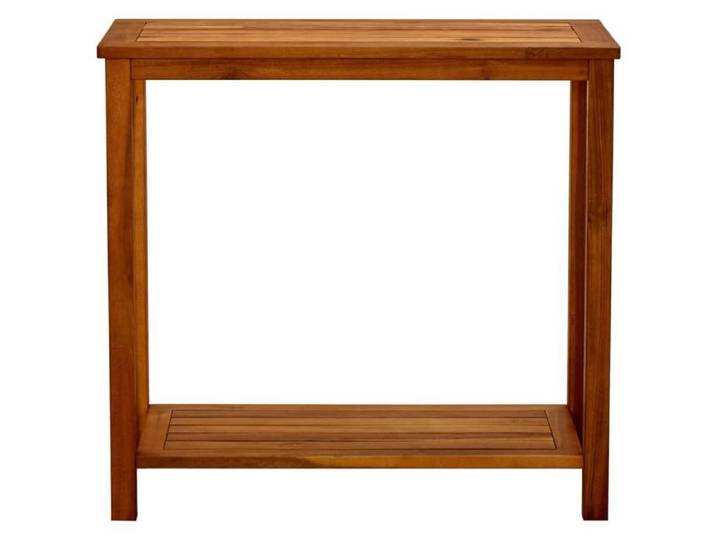 Table console de jardin table d'extérieur 80x35x75 cm Bois d'acacia solide 5683730 FrenchDays