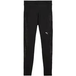 PUMA Damen Tight LACE HW 7/8 TIGHT, Größe S in Schwarz Schwarz