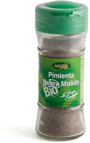 Artemis Bio Especias "Pimienta Negra Molida"  Bio 38g 38 gr