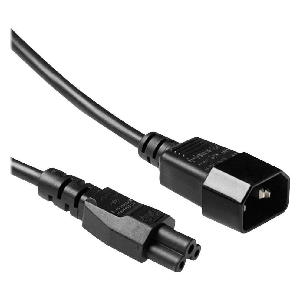 ACT Powercord C14 - C5 black 3 m (3 m) (AK5434)
