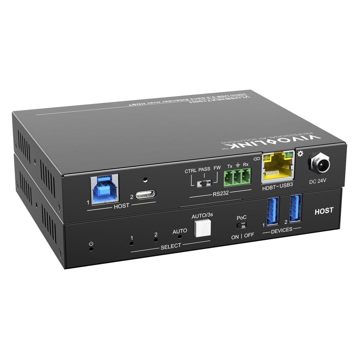 Vivolink 100m USB 3.2 Gen1 Extender (VLUSB3EXT100H)