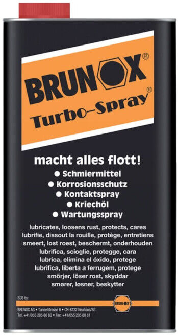 Brunox Huile multifonction Turbo-Spray bidon 5L (BR5,00TS)
