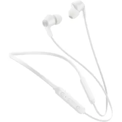 Cellularline NAPE Ultraflexibles und robustes Bluetooth-In-Ear-Headset mit 12 Stunden Batterielaufzeit (12 h, Kabellos), Kopfhörer, Weiss
