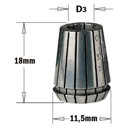 CMT 184.040.11 Spannzange ER11 4mm (58702599)