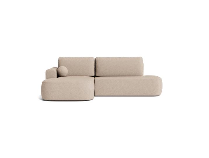 Monza Chaiselongue-Schlafsofa, links Stauraum