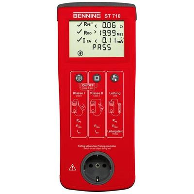 Benning ST 710 Gerätetester VDE-Norm 0701-0702