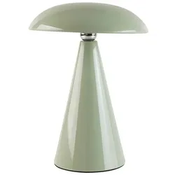 Beacon Lighting Akku-Tischleuchte Kinoko XS Kunststoff Grün Jade