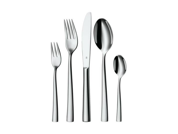 Besteck-Set WMF Philadelphia 60-teilig , silber (silberfarben), 60 Stk., Edelstahl, Essbesteck-Sets, Besteck-Set