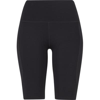 Radlerhose URBAN CLASSICS "Urban Classics Ladies Cycling Short Ladies Cycling Short", Damen, Gr. XS, US-Größen, schwarz, 80% Nylon, 20% Elasthan, unifarben, skinny fit, Hosen Radlerhose
