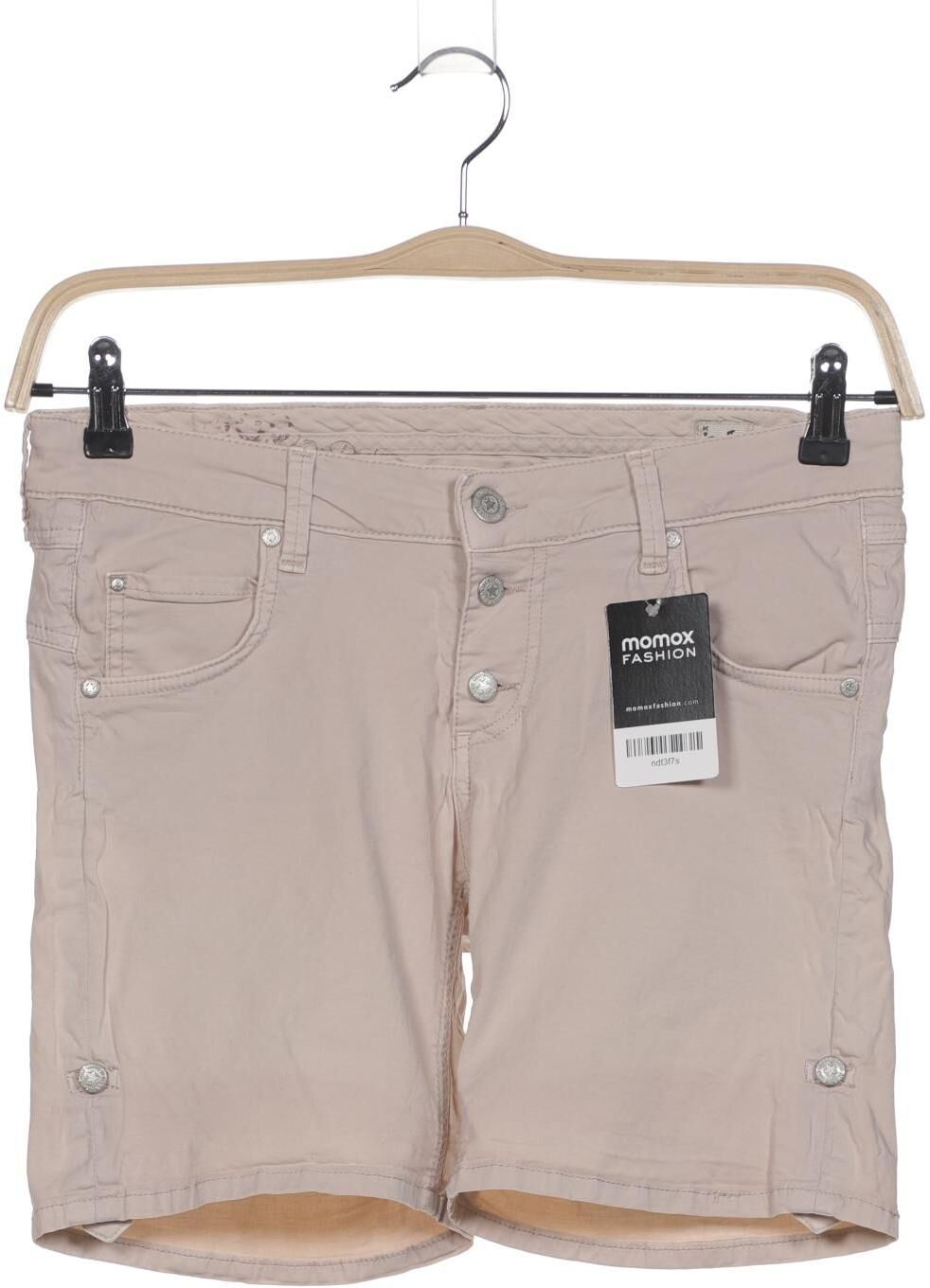 M.o.d. Miracle of Denim Damen Shorts, Beige, Gr. M, Baumwolle / Elasthan - Second Hand