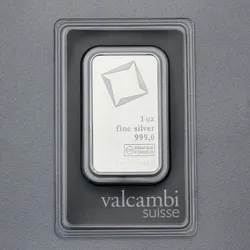 Silberbarren 1oz VALCAMBI, Blister